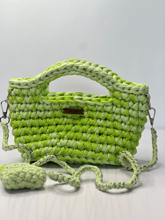 Bag Areia – Verde Lima Mesclado