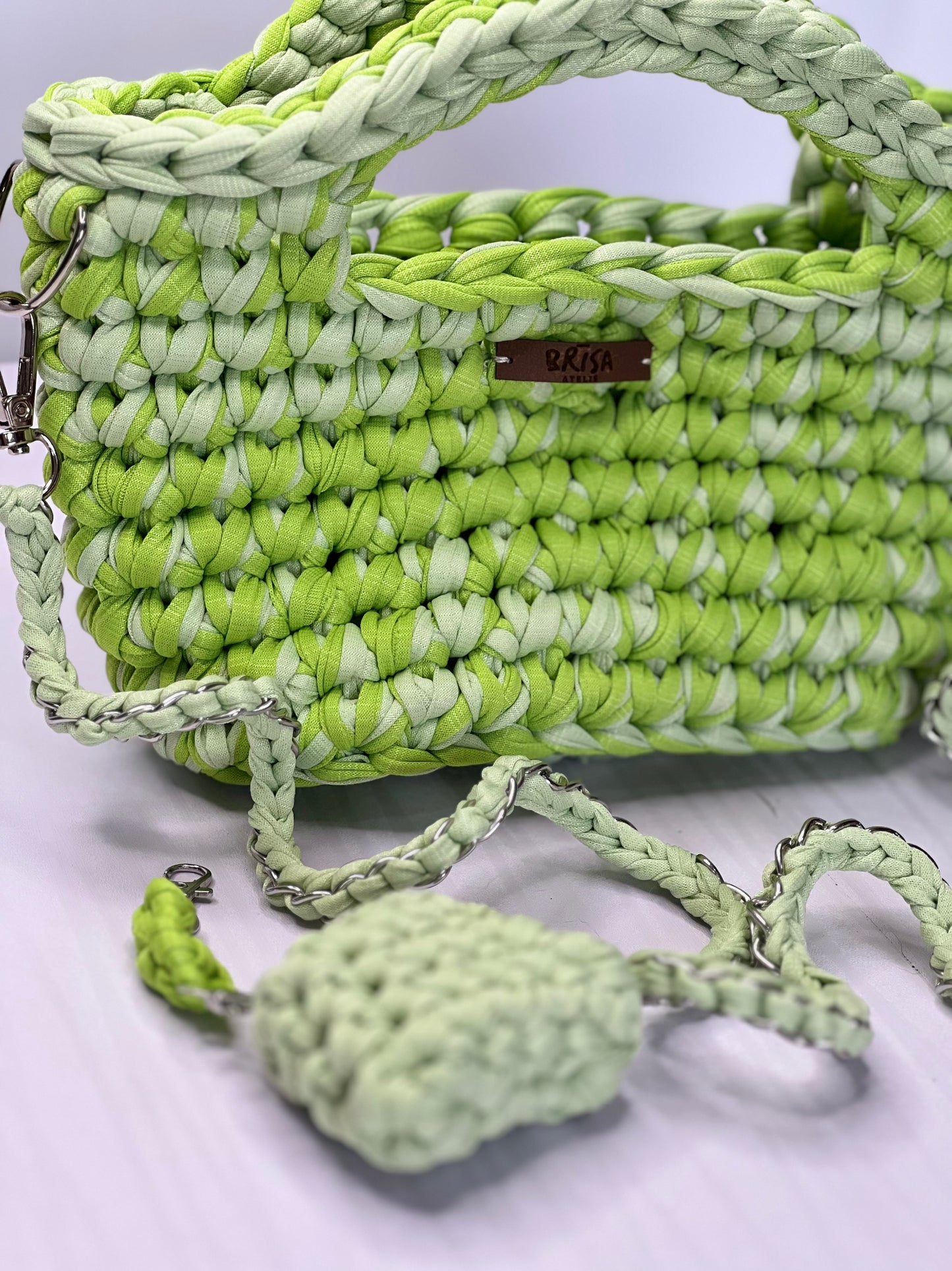 Bag Areia – Verde Lima Mesclado