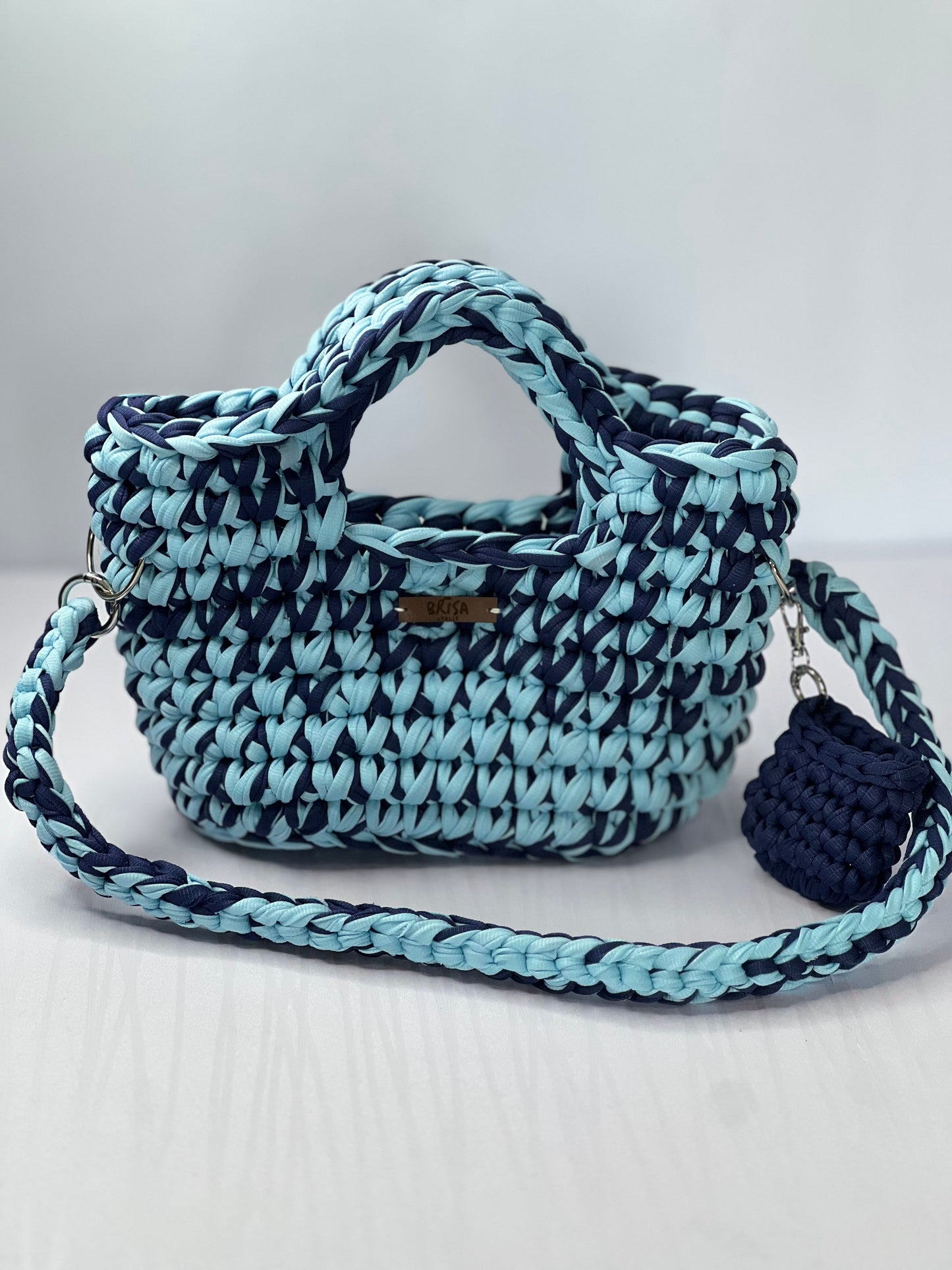 Bag Areia – Azul Marinho e Azul Candy
