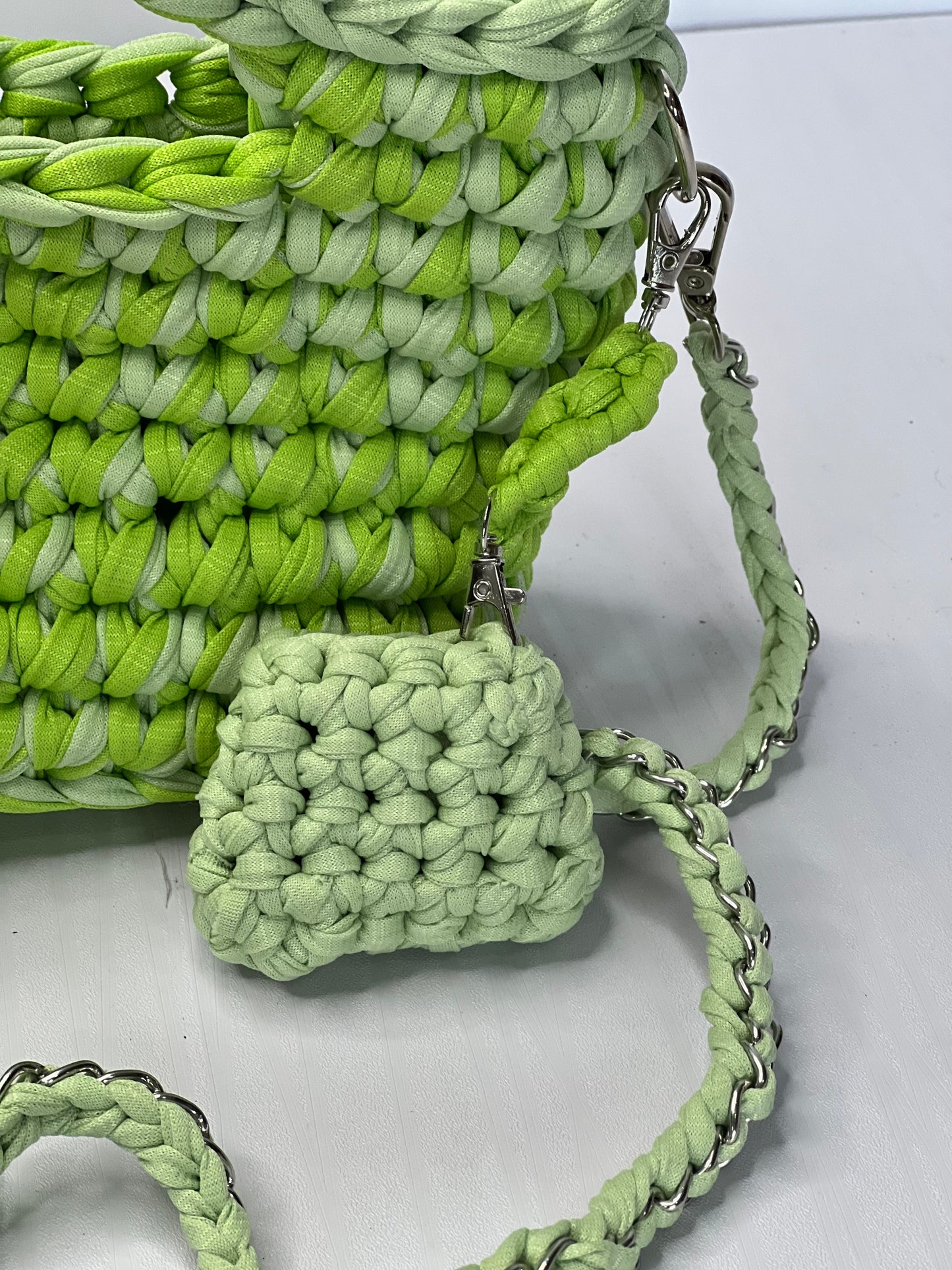 Bag Areia – Verde Lima Mesclado