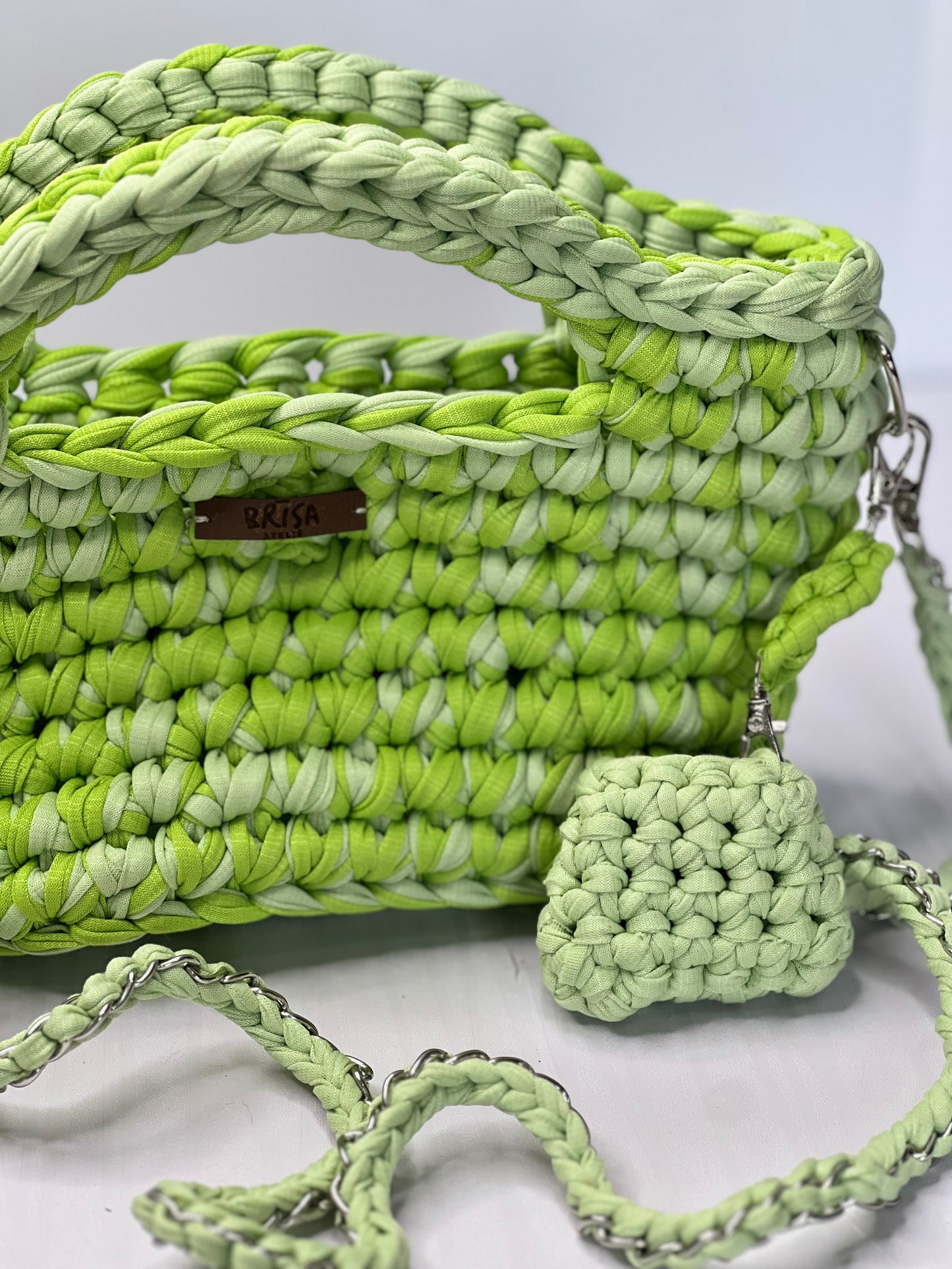 Bag Areia – Verde Lima Mesclado