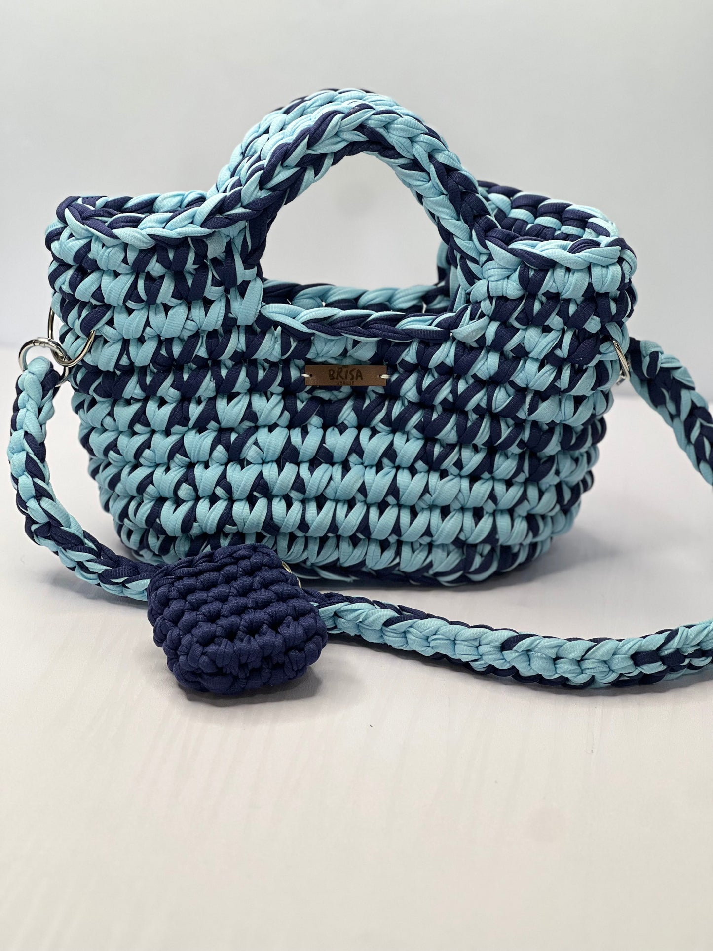 Bag Areia – Azul Marinho e Azul Candy